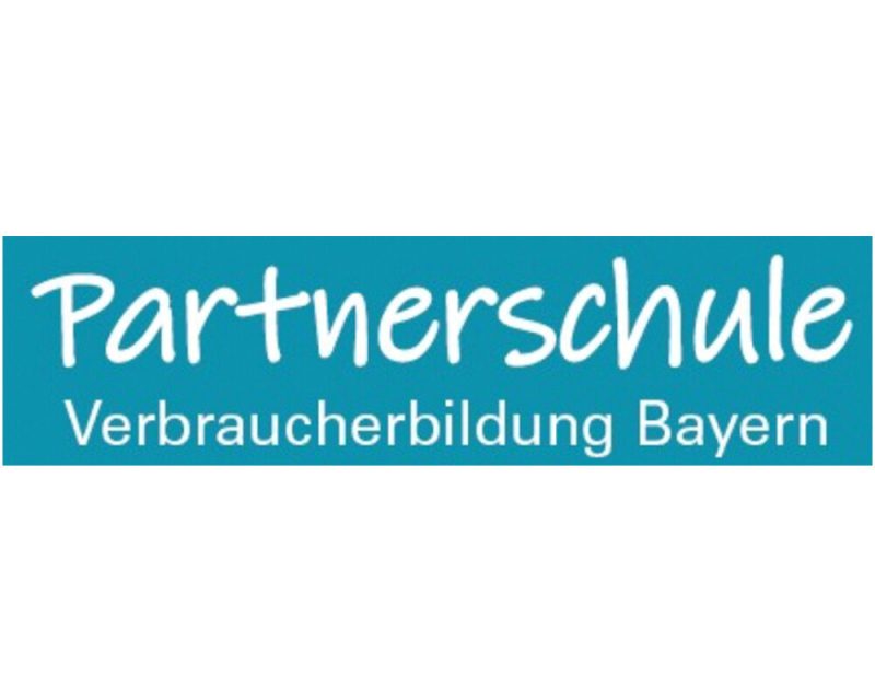 Siegel Partnerschule plus Verbraucherbildung Bayern